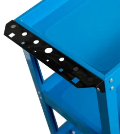 Carrello porta attrezzi easy system 3 ripiani blu 70,5x35,3x66,8 cm