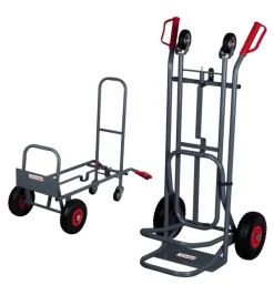 Carrello professionale universale 2 in 1 in metallo verniciato.