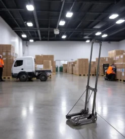 Carrello richiudibile e pieghevole portapacchi con ruote 45kg