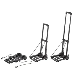 Carrello richiudibile e pieghevole portapacchi con ruote 45kg