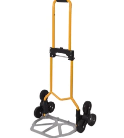 Carrello saliscale pieghevole essenza in acciaio portata 70 kg 50,5x42x100 cm