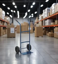 Carrello trasporto essenza in acciaio portata 80 kg 38x48x100 cm