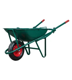 Carriola ribaltabile con gancio per sollevamento, 80 litri