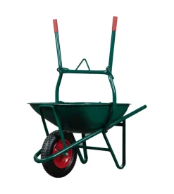 Carriola ribaltabile con gancio per sollevamento, 80 litri