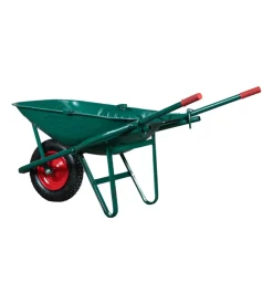 Carriola ribaltabile con gancio per sollevamento, 80 litri