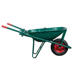 Carriola ribaltabile con gancio per sollevamento, 80 litri