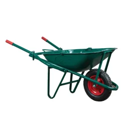 Carriola ribaltabile con gancio per sollevamento, 80 litri