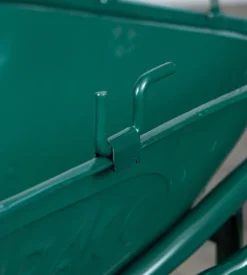 Carriola ribaltabile con gancio per sollevamento, 80 litri