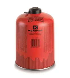 Cartuccia a gas kemper butano/propano con valvola filettata 7/16'