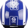 Casco moto sparco sp601 blu/bianco tg.l