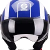 Casco moto sparco sp601 blu/bianco tg.s