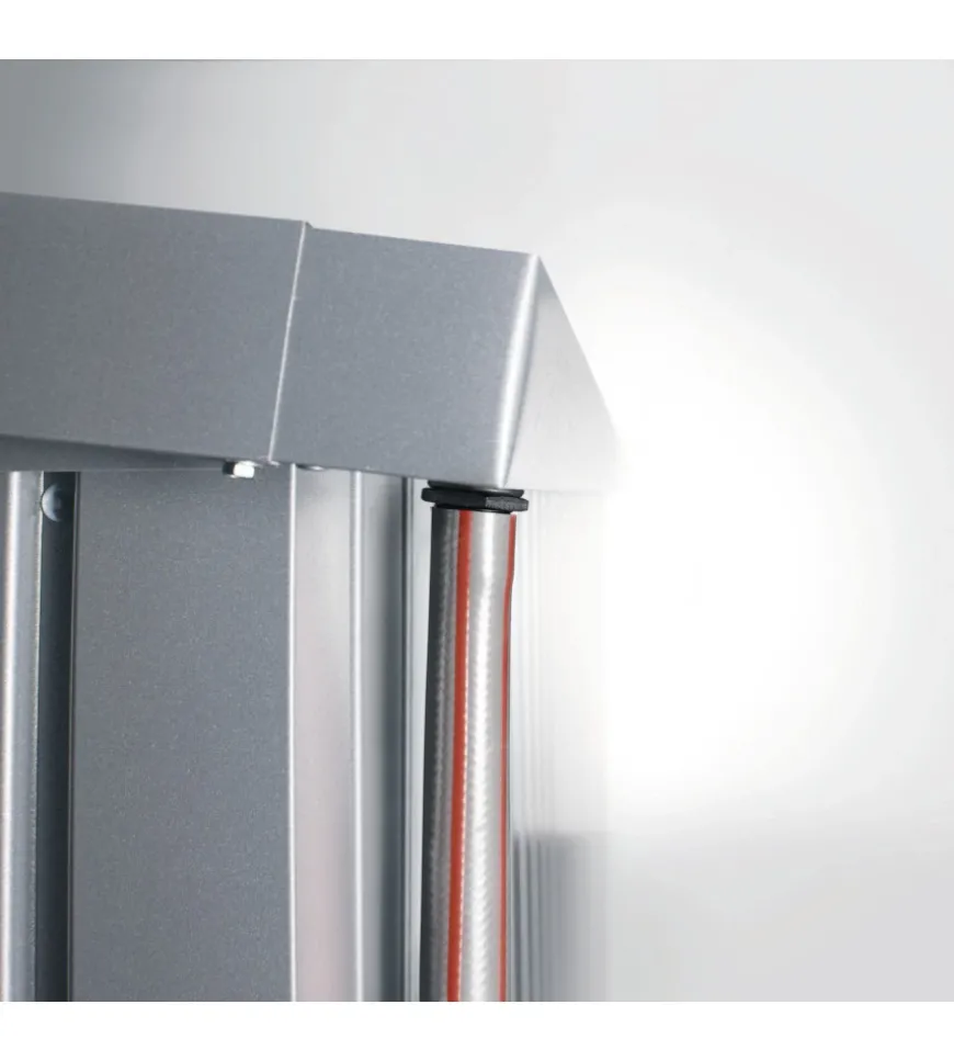 Casetta da giardino biohort "avantgarde a3" in acciaio zincato colore grigio quarzo metallizzato con porta battente semplice 180x300x218 cm