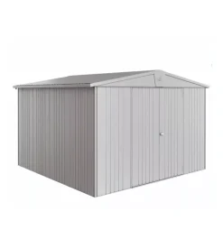 Casetta da giardino biohort "europa  7" in acciaio zincato colore argento metallizzato 316x300x209 cm