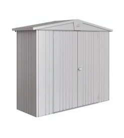 Casetta da giardino biohort "europa  2a" in acciaio zincato colore argento metallizzato 244x84x203 cm