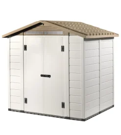 Casetta da giardino in pvc "tuscany 200" 220 x 181 x 216cm