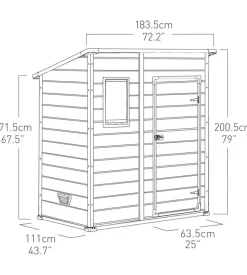 Casetta da giardino keter 