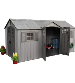 Casetta da giardino lifetime "utah" in resina 257x244x244 cm