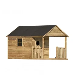 Casetta da giardino per bambini in legno domus "szymon" 170x270x170 cm