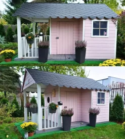 Casetta da giardino per bambini in legno domus 