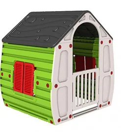 Casetta da giardino per bambini elica garden "magica" in plastica multicolor 102,5x89x109 cm