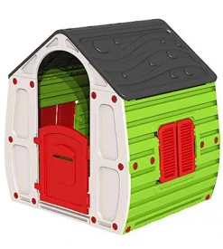 Casetta da giardino per bambini elica garden "magica" in plastica multicolor 102,5x89x109 cm