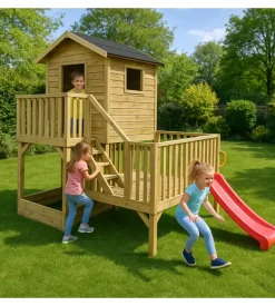 Casetta da giardino per bambini in legno domus 