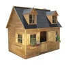Casetta da giardino per bambini in legno domus "sofia" 157x248x218 cm