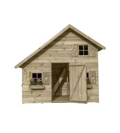 Casetta da giardino per bambini in legno domus "clarissa" 223x250x230 cm