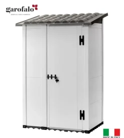Casetta da giardino urban 100 1 porta decentrata, 139x95x201 cm - garofalo