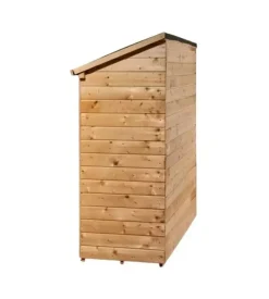 Casetta in legno addossata habrita 