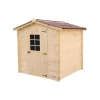 Casetta in legno da giardino habrita "albon" 205x199x197 cm