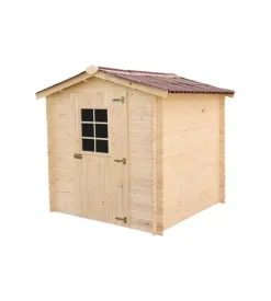 Casetta in legno da giardino habrita "albon" 205x199x197 cm