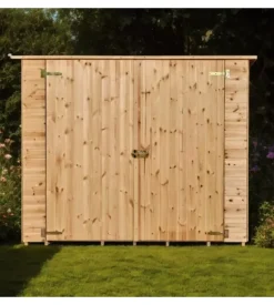 Casetta in legno da giardino habrita "eden" in abete rosso massiccio 220x125x162 cm