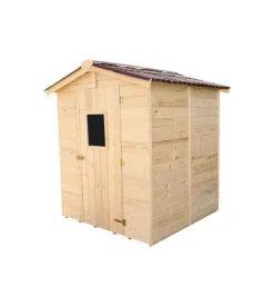 Casetta in legno da giardino habrita "eden" in abete rosso massiccio 180x187x204 cm