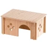 Casetta per porcellini d'india in legno ferplast "sin 4654" 26x17,3x13 cm