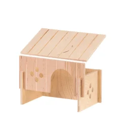 Casetta per porcellini d'india in legno ferplast 