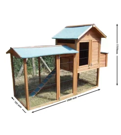 Casetta pollaio per galline habrita 