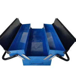 Cassetta porta attrezzi in metallo easy system 3 scomparti 47x22x19,5 cm