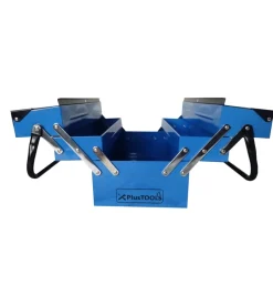 Cassetta porta attrezzi in metallo easy system 5 scomparti 47x22x19 cm