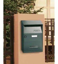 Cassetta postale in ghisa - 33hx22x11 cm.