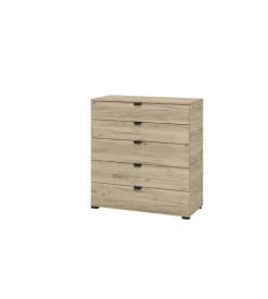 Cassettiera "pamplona" 5 cassetti, 90x40x95 cm