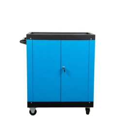 Cassettiera porta attrezzi easy system 3 ripiani con ruote e maniglia 65x38x72 cm