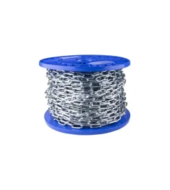 Catena genovese ø 4 mm. in acciaio zincato 50 mt.