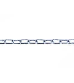 Catena genovese pretagliata ø 3 mm. in acciaio zincato 2,5 mt.