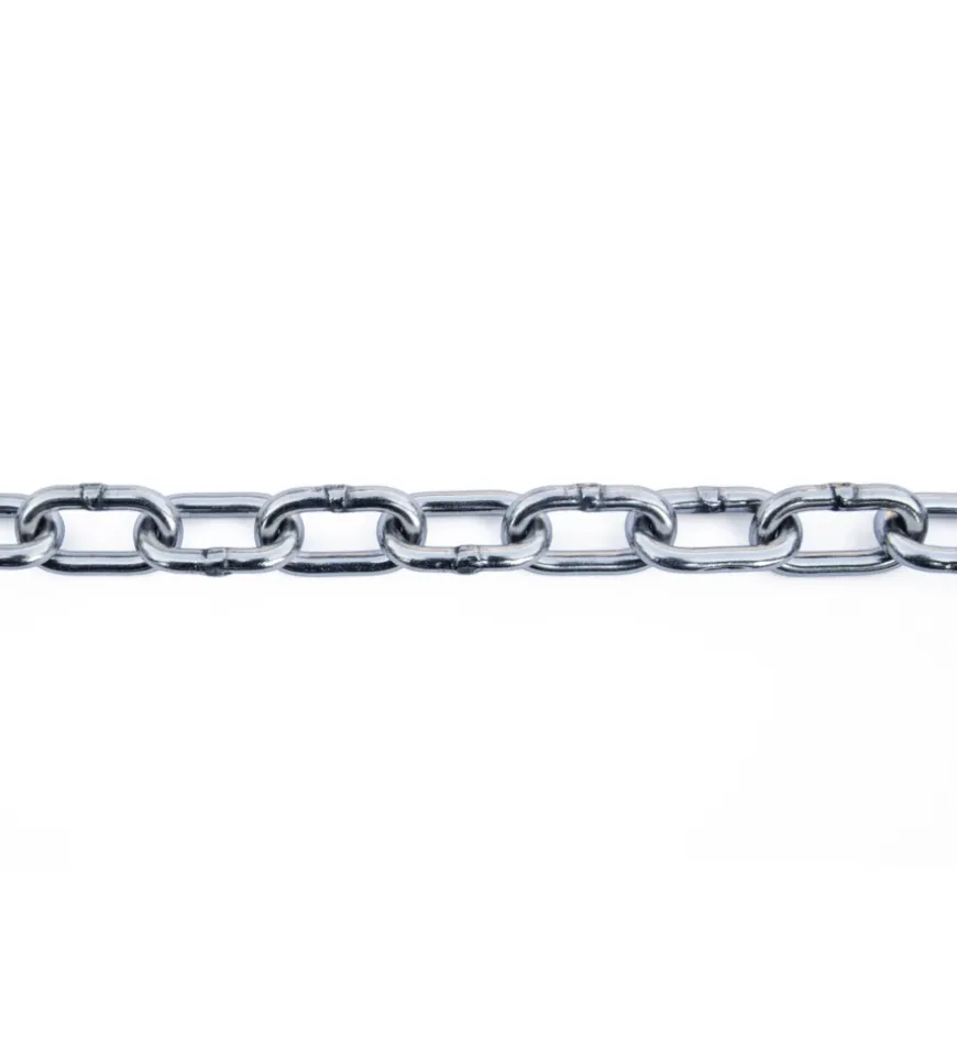 Catena genovese pretagliata ø 5 mm. in acciaio zincato 5 mt.