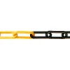 Catena plastica ø 6,0 mm. - giallo-nero - 30 mt.