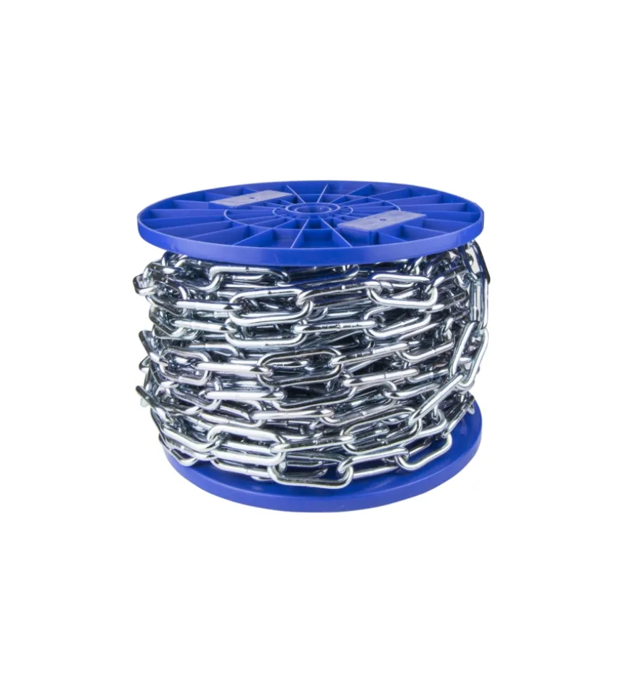 Catena tipo c ø 6 mm. in acciaio zincato 15 mt.