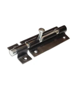 Catenaccio a cannone 140 mm. - verniciato nero