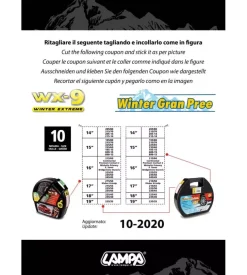 Catene da neve autovetture wx-9 - winter gran pree - 10 winter gran pree  gp02067