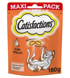 Catisfaction - snack per gatti pollo 180 gr